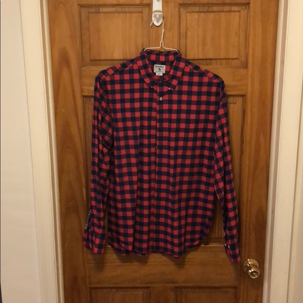Bonobos Men’s Long Sleeve Button Down - Medium